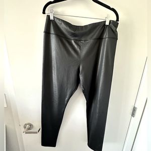 Pleather leggings